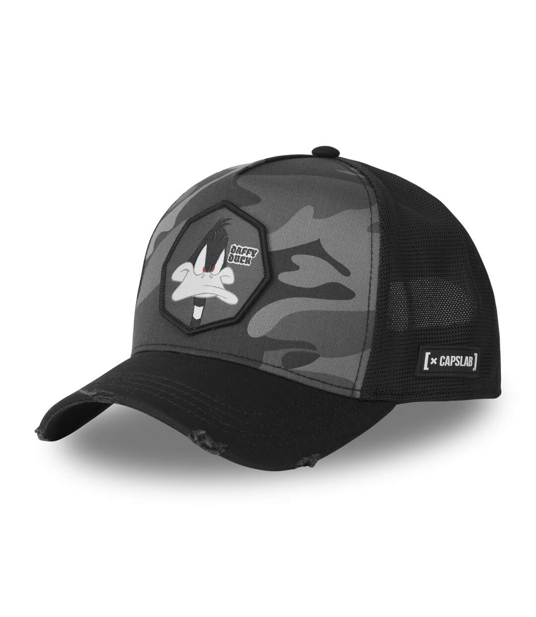 Casquette trucker premium avec filet Looney Tunes Daffy Capslab-1