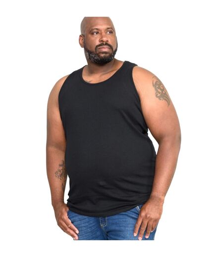Duke Mens Fabio-1 Kingsize Muscle Vest (Black) - UTDC171