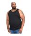 Duke Mens Fabio-1 Kingsize Muscle Vest (Black) - UTDC171-3