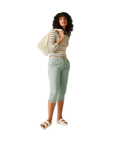 Womens/ladies Bayletta Capri Trousers Glacier Regatta