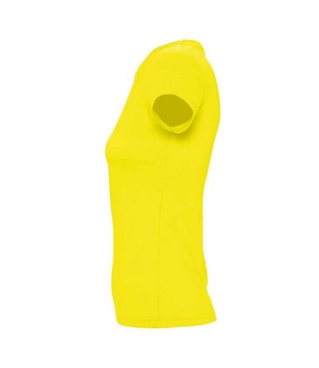 T-shirt Imperial Femme Citron SOLS