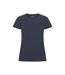 T-shirt Manzanita Femme Bleu Marine Chiné Cutter & Buck-4