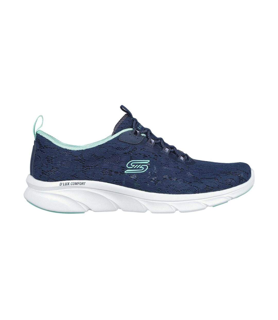 Womens/ladies D´lux Trainers Multicoloured Skechers-1