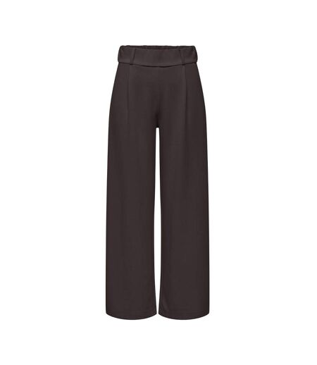 Pantalon fluide femme marron jdy honey