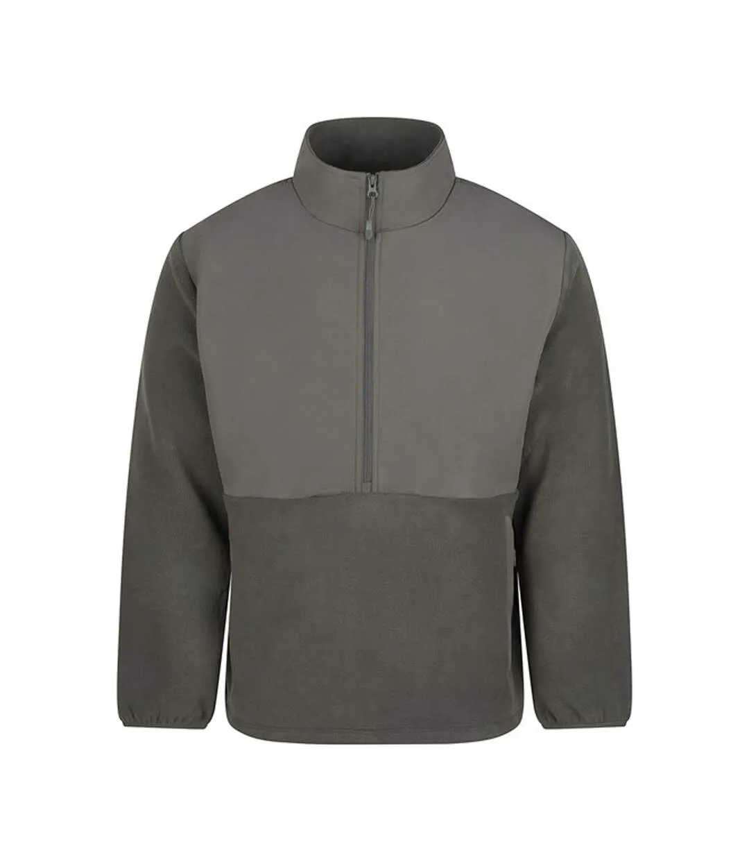 Haut Polaire Homme Olive Foncé Front Row-1