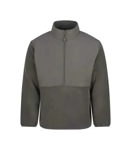Haut Polaire Homme Olive Foncé Front Row