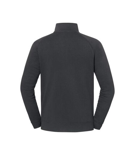 Unisex Adult Sweat Jacket Light Graphite Fruit Of The Loom