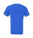 Canvas T-shirt Jersey Hommes Bleu Roi Bella + Canvas-3