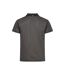 Mens Virtue Stripes Polo Shirt Black Cutter & Buck-2
