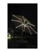 Parasol droit à LED Monaco - Diam. 270 cm - Gris perle