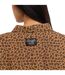 Chemise femme manches courtes fluide allover avec broderie Bestial Vondutch-4