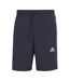 Short Motif/style 3 Rayures Homme Bleu Marine Blanc Adidas-1