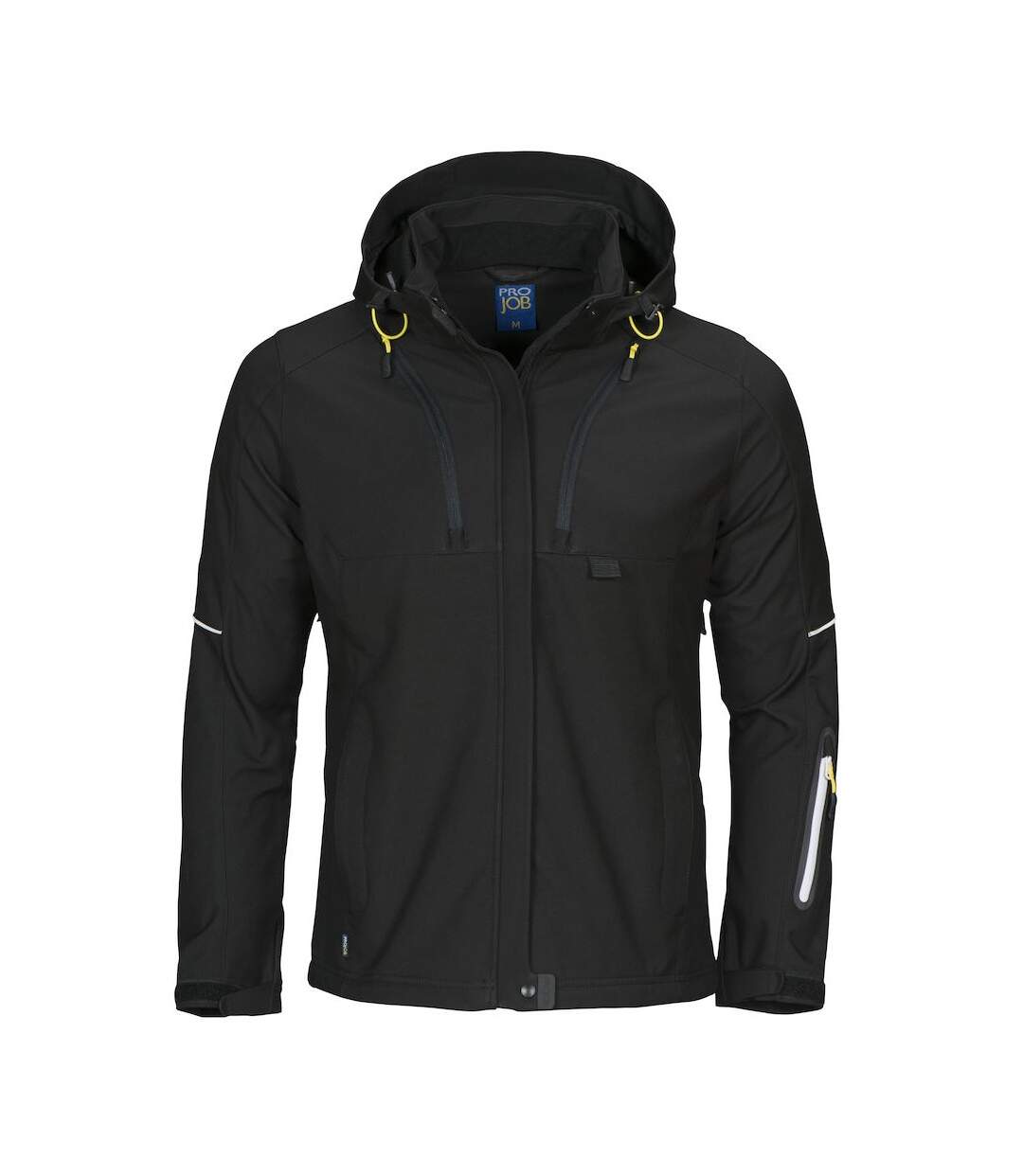 Womens/ladies Contrast Jacket Black Projob-2