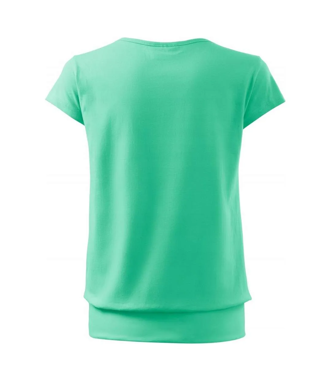 T-shirt City Femme Bleu Sarcelle Malfini-2