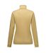 Veste De Sport Décontractée Et Unie Col Montant Lara Femme Beige Regatta-4