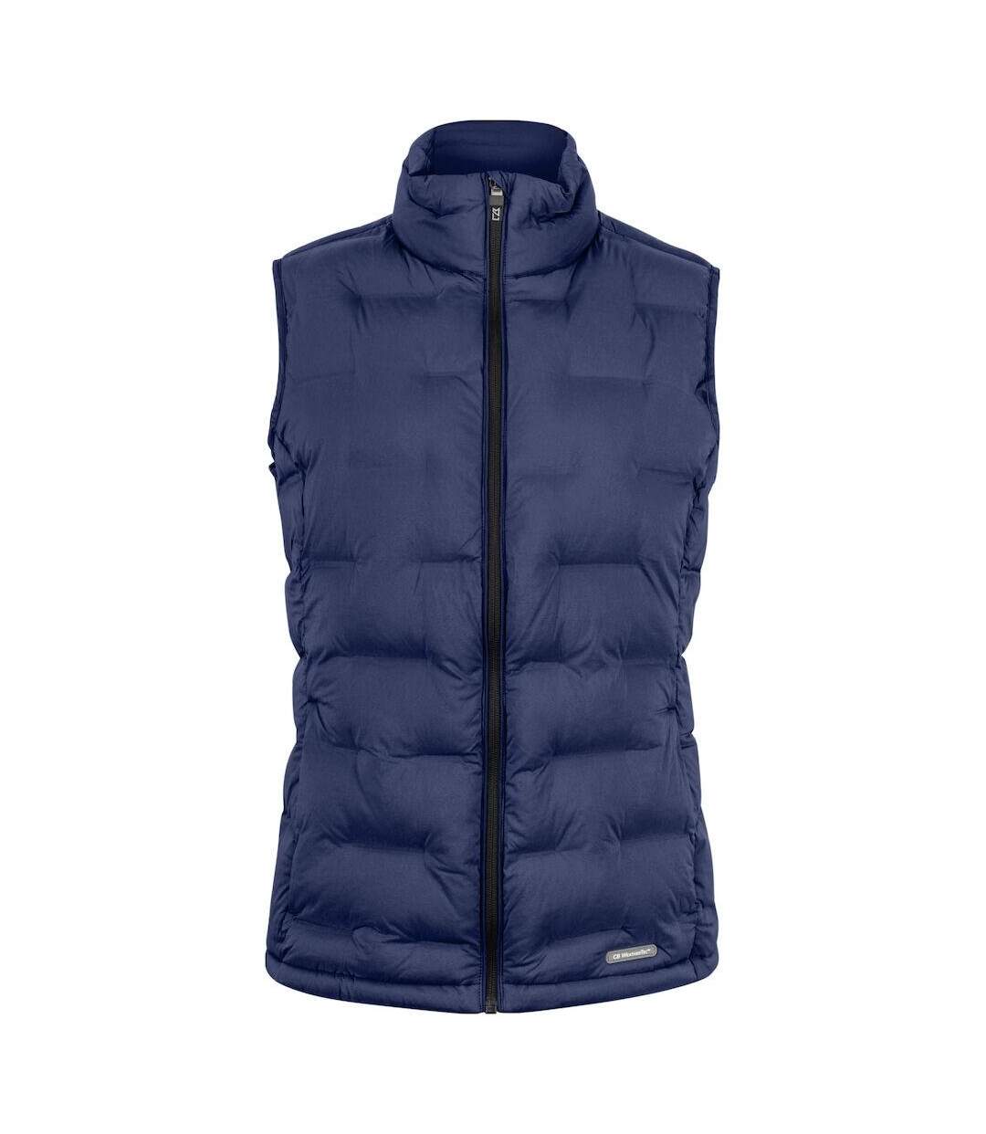 Womens/ladies baker gilet dark navy Cutter & Buck-1