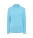 Haut Polaire Manches Longues Motif/style Pénombre Femme Bleu Pétrole Lazy Jacks-2