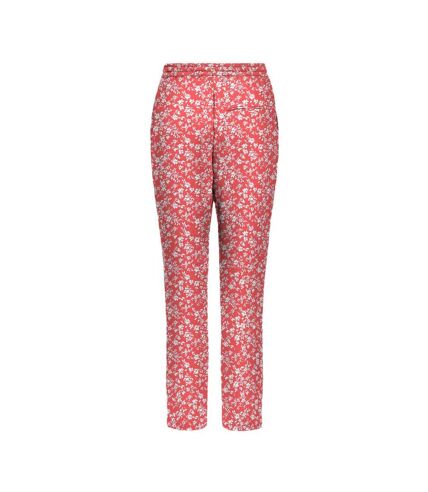 Pantalon Rose/Blanc à Motifs Femme Only 15222230 - 34