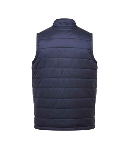 Mens recyclight padded gilet navy Premier