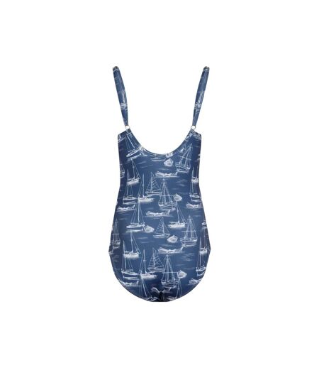 Maillot de bain 1 pièce penelope femme bleu marine pastel Weird Fish