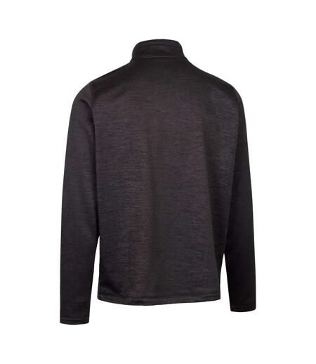 Mens frimley marl at200 fleece jacket black Trespass