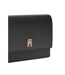 Icon Monogram Chain Strap Card Holder One Size Black Tommy Hilfiger-4