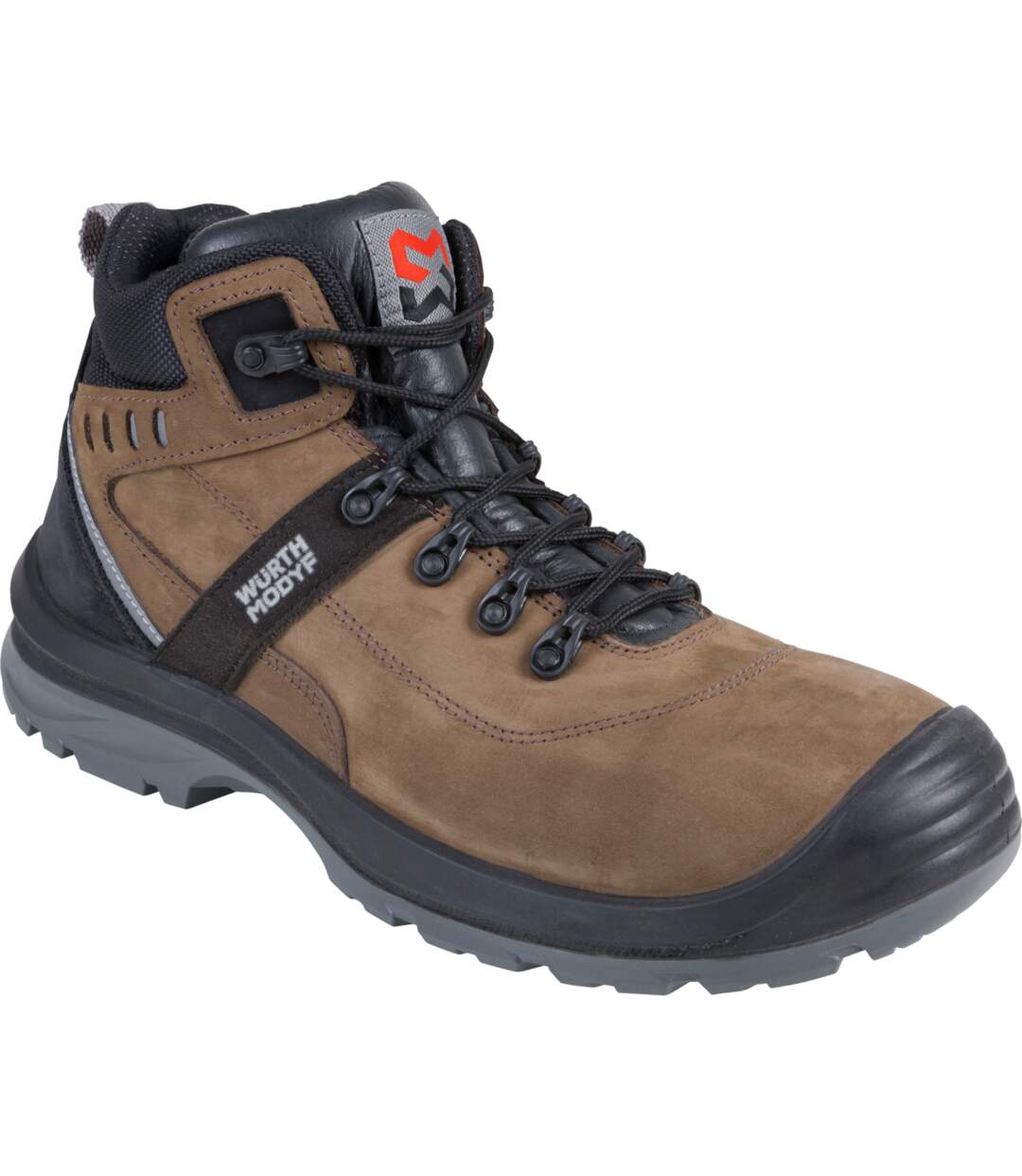 Chaussures de sécurité montantes Corvus S3L FO SR Würth MODYF brunes-1