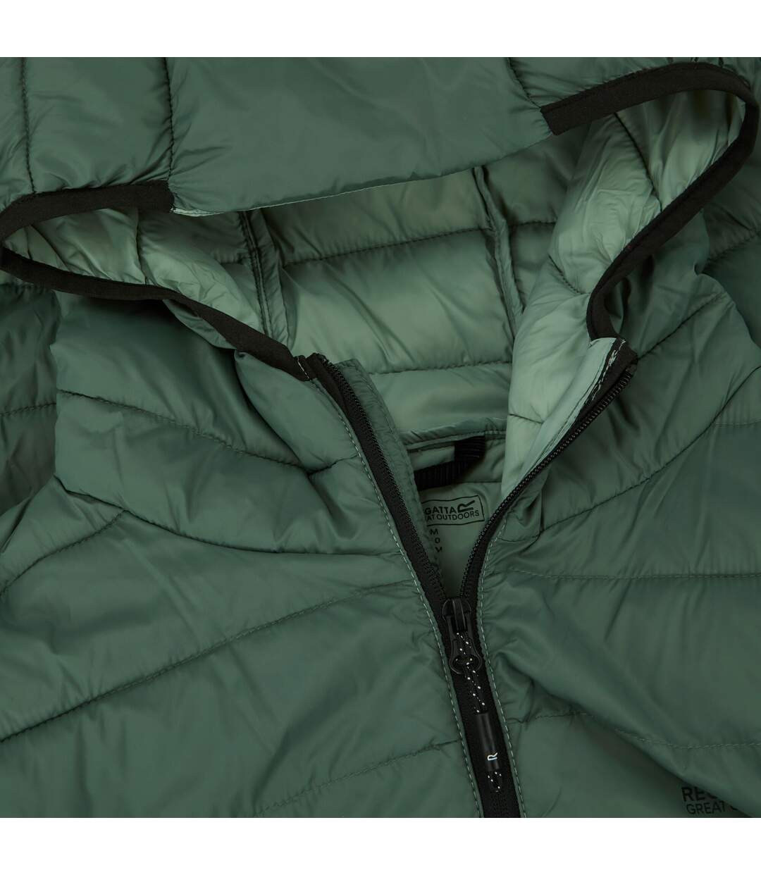 Doudoune Matelassée Marizion Homme Vert Gris Foncé Regatta-4