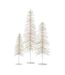 Sapin de Noël Déco à Paillettes Dreams 58cm Argent-2