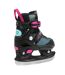 Patins À Roulettes Alignées Style 3-en-1 Adulte 38-42 Fr Noir Bleu Rose SMJ Sport-2