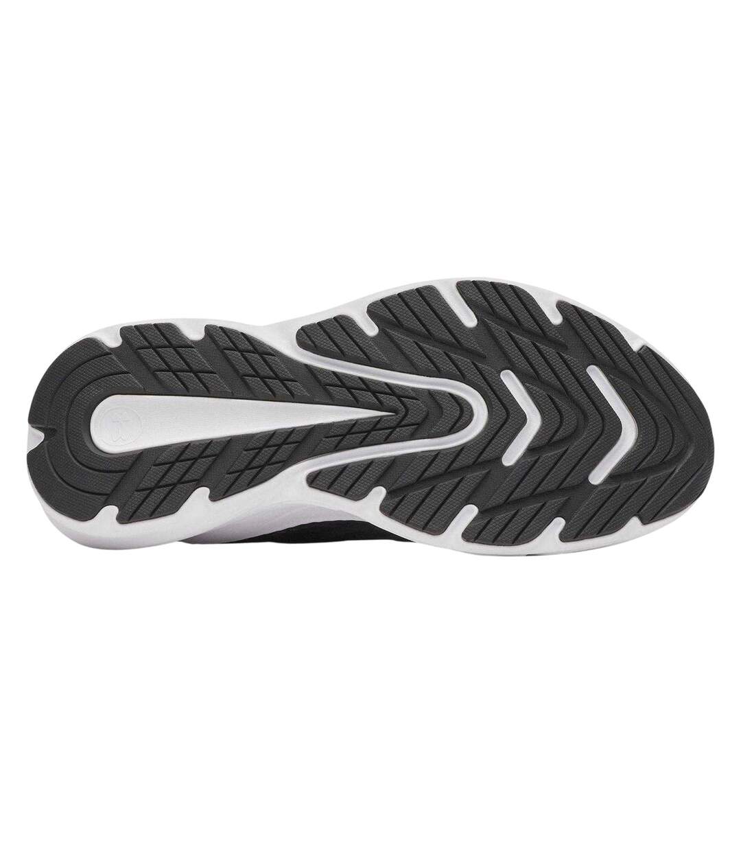 Baskets Armour Charged+ Turbulence Femme Noir Blanc Under Armour-4