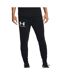 Pantalon Noir Homme Under Armour Rival Terry Jogger - L