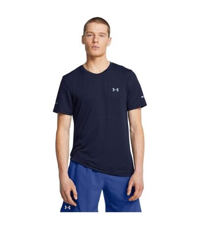 T-shirt Seamlestride Homme Bleu Marine Under Armour