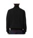 Sweat noir homme lacoste montant-2
