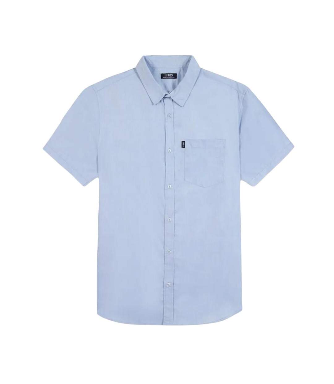 Chemise bleu homme tbs chemise oxygene-1