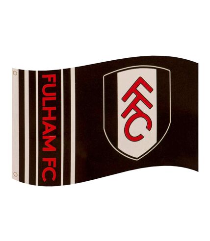Fulham FC - Drapeau (Noir / Blanc / Rouge) (Taille unique) - UTSG28912