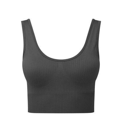 Soutien-gorge multisport femme anthracite TriDri