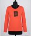 Mayflower NIKKI1 : Tee-shirt manches longues orange en coton au style vitaminé-3