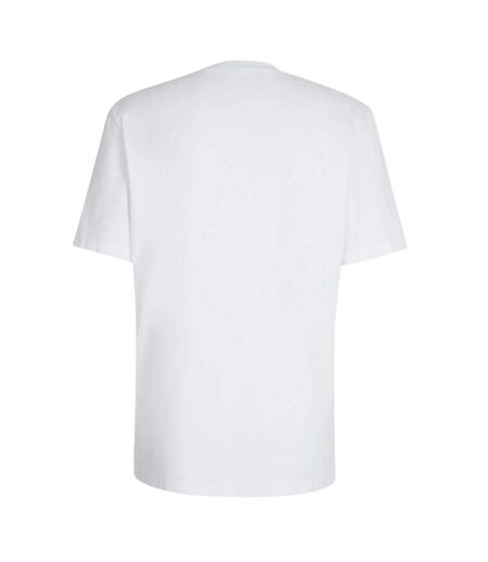 T-shirt Motif/style Logo Homme Blanc Rouge DSquared2