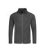 Stedman Mens Active Full Zip Fleece (Grey Steel) - UTAB292