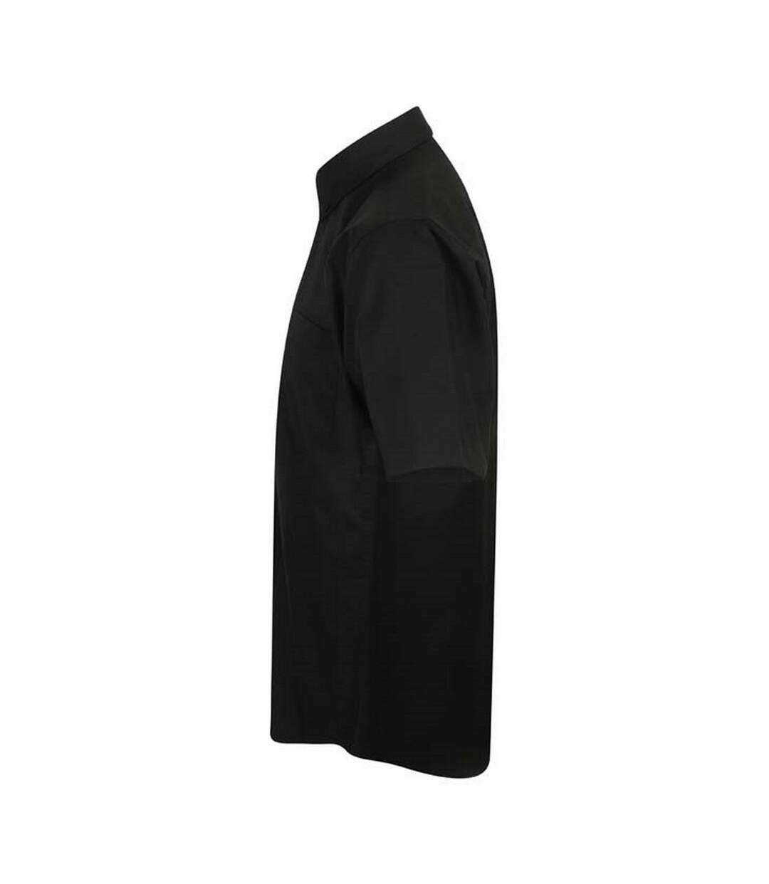 Chemise Manches Courtes Homme Noir Henbury-3