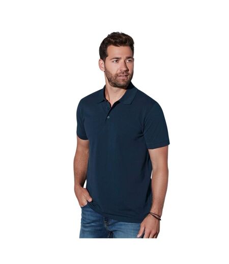 Mens Lux Polo Shirt Midnight Blue Stedman