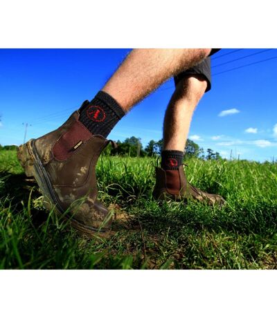 Chaussures De Sécurité À Enfiler Steel Femme Marron Amblers