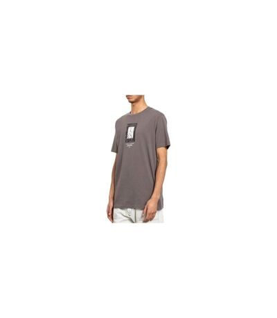 T-shirt Motif/style Miroir Homme Gris Off White
