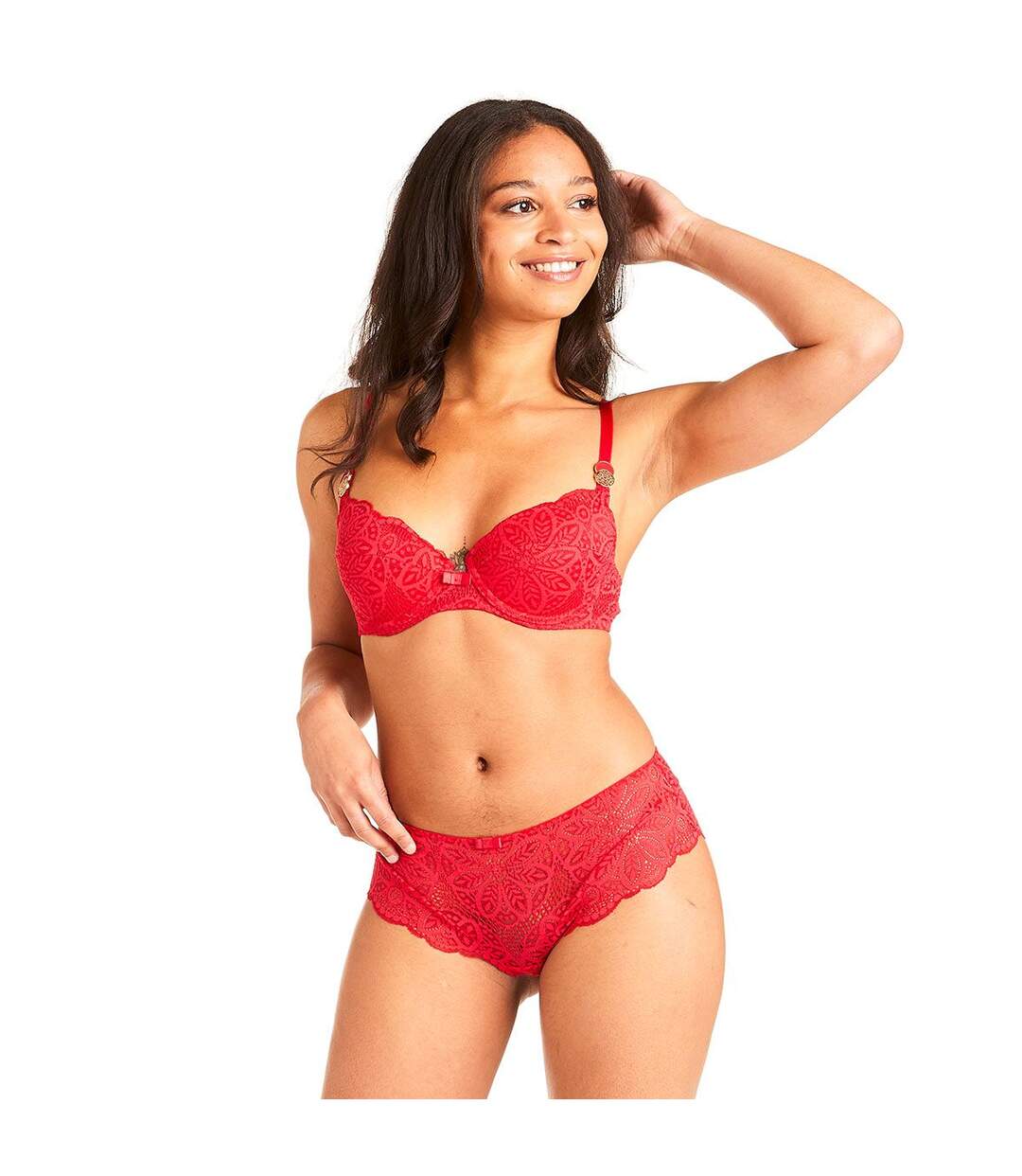 Shorty rouge Aria-1