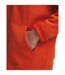 Mens Drawstring Full Zip Hoodie Orange Under Armour-3
