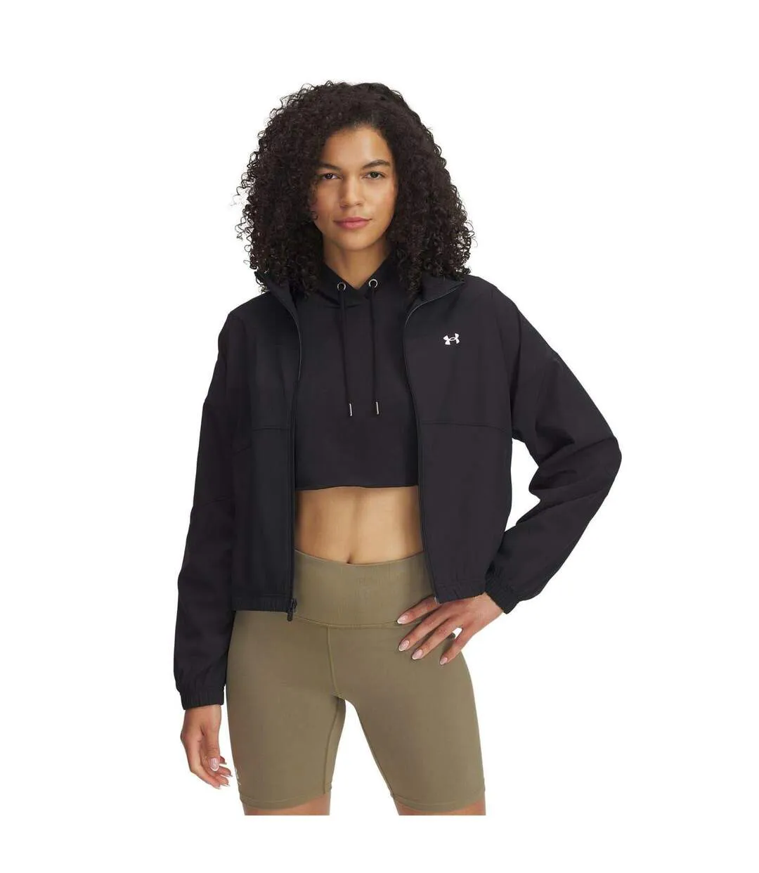 Blouson Aviateur Rival Femme Noir Under Armour-1