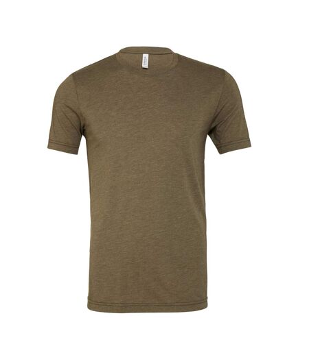 Canvas Triblend T-shirt À Manches Courtes Homme Vert Sombre Bella + Canvas