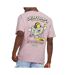 T-Shirt Rose Homme Jack & Jones Toast - L