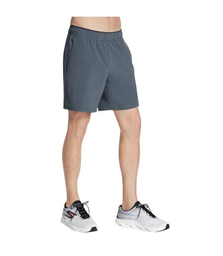 Mens Premier Shorts Black Charcoal Skechers